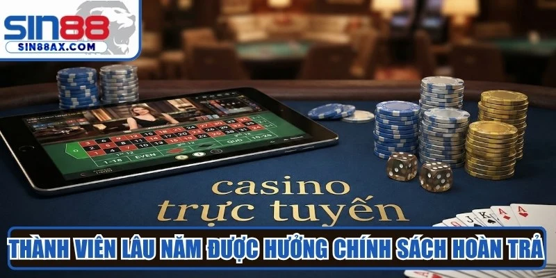 Thành viên lâu năm được hưởng chính sách hoàn trả vô hạn với tỷ lệ rất cao